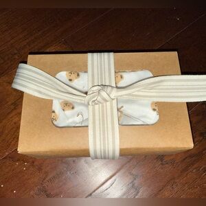 Gender Neutral Newborn Swaddle Blanket & Matching Hat Gift Set